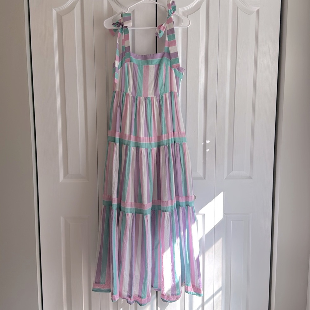 Hunter Bell Jessica Square Neck Maxi Dress Size 6